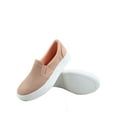 thumbnail image 2 of Croft Women's Flat Slip On Perforated Double Layer Foam Padded Cushion Sock Fashion Sneakers Shoes (Mauve, 9), 2 of 2