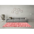 thumbnail image 3 of Ahgly Company Indoor Rectangle Abstract Red Contemporary Area Rugs, 8' x 10', 3 of 4