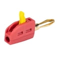 thumbnail image 4 of GUOOL Connecteur de Câble Pratique 4mm Banane pour Plaques Murales et Récepteurs Rouge, 4 of 9
