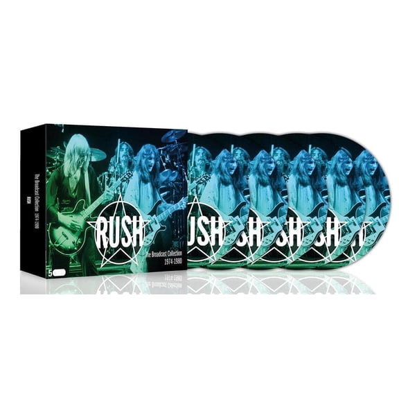 Rush – The Broadcast Collection 1974–1980 [5CD Box Set][Audio CD]