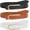 Black & Brown & White, variant on NPET 2/3 Pack Women Leather Belts for Jeans Dresses Fashion Vintage Waist Belt for Women with Gold Buckle (Brown Black White)