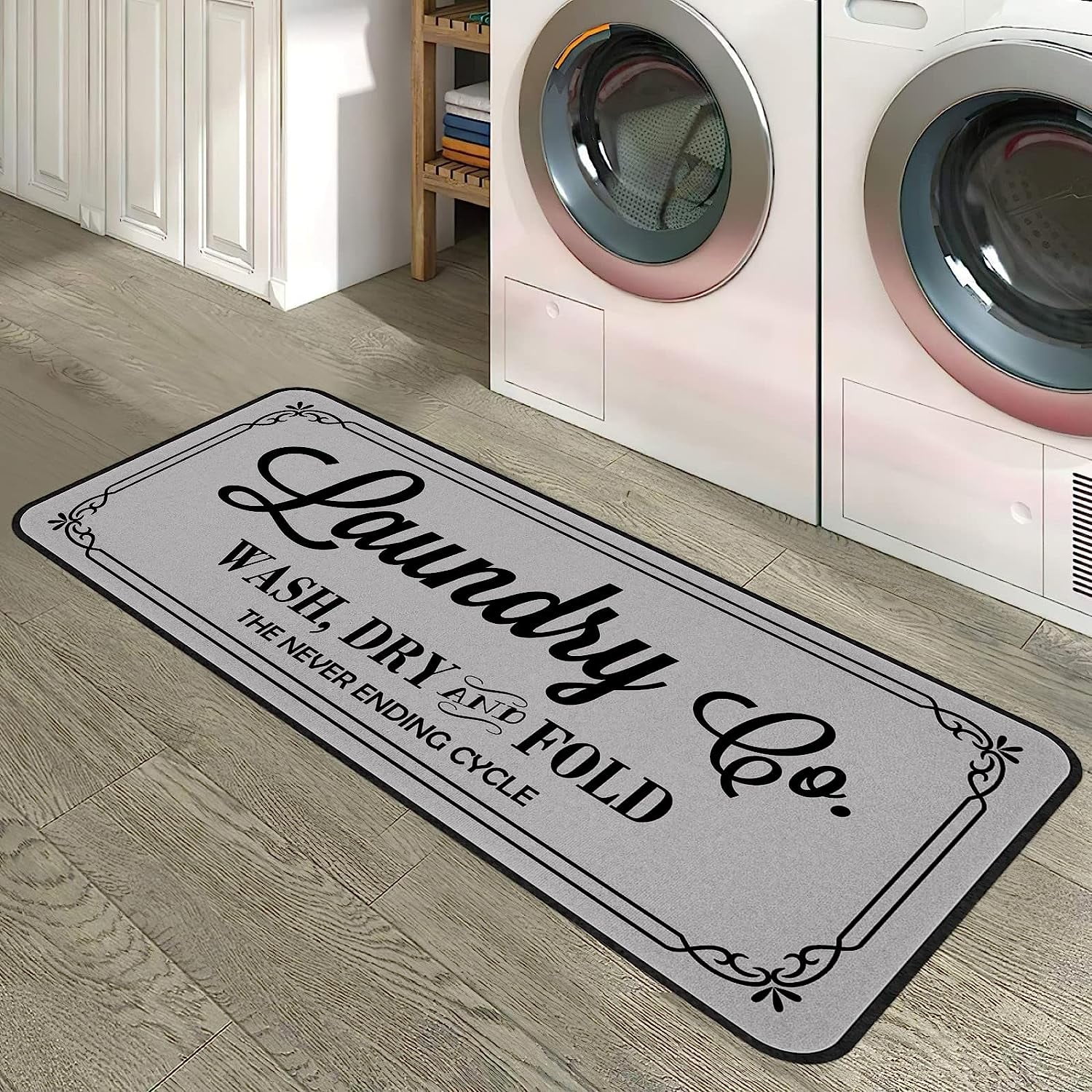 Laundry Room Rug 20"x47" Laundry Rugs and Mats for Laundry Room Decor
