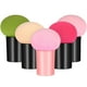 thumbnail image 1 of EeaseMX 5 esponjas para base de maquillaje con forma de hongo, aplicadores de polvos faciales, suministros cosméticos de maquillaje., 1 of 7