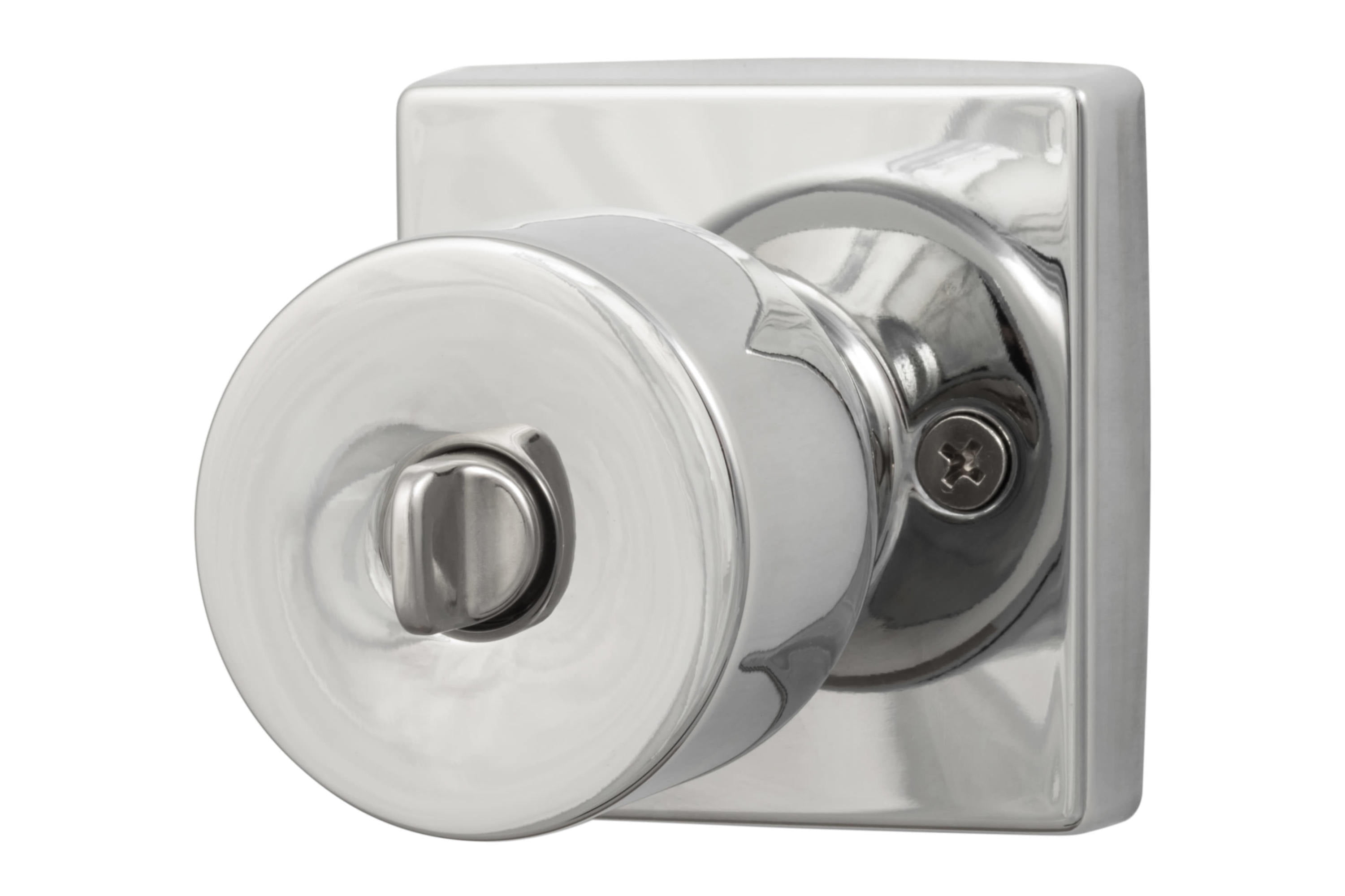 Sure-Loc BG107-SQ SB Bergen Single Cylinder Keyed Entry Door Knob Set - Brass