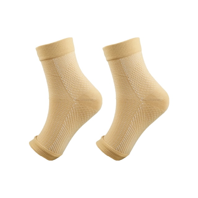 Calcetines de compresión elásticos transpirables para deportes de verano, calcetines de presión para tobillo y muñeca para gimnasia, cuerda corta y salto