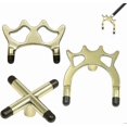 thumbnail image 4 of Billiard Cue Accessories Set, 3 Snooker Bridge Heads with Non-Slip Metal Frame for Pool Sticks, 4 of 5
