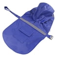 thumbnail image 2 of Large Dog Raincoat Adjustable Pet Water Proof Clothes Lightweight Rain Jacket Poncho Hoodies with Strip Reflective(S,Blue), 2 of 9