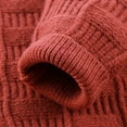 thumbnail image 6 of SXcggal Toddler Boys Girls Winter Long Sleeve Solid Color Knit Sweater Warm Sweater For Children Clothes Warm stylish Soft Girls Tops, 6 of 6