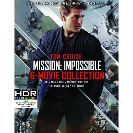 Mission: Impossible 6 Movie Collection (4K Ultra HD + Blu-ray)