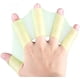 thumbnail image 1 of 2 pares de guantes de natación de silicona tipo rana con dedos palmeados entrenamiento acuático resistencia al agua fitness paleta aeróbicos para hombres mujeres niños, 1 of 5