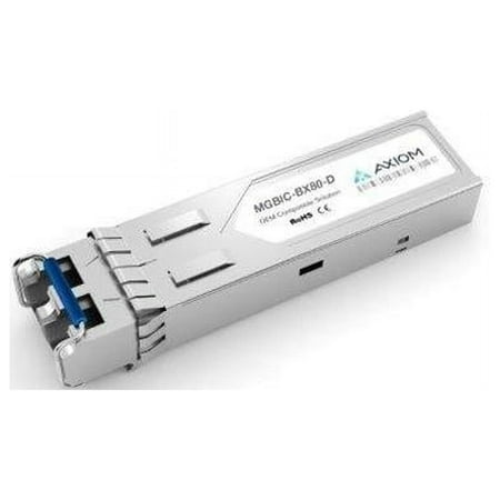 UPC: 0841280154652 | Axiom MGBIC-BX80-D-AX 1 Gbps SFP Transceiver Module for Enterasys