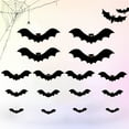 thumbnail image 5 of Aursykel Halloween Bats Magnetic Stickers for Refrigerator and Garage Door Festival Decoration Soft Magnetic Design for Versatile Use on Metal Surfaces Realistic Holiday Decor, 5 of 5