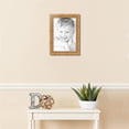 thumbnail image 3 of ArtToFrames 11x16 Inch Gold and Black Picture Frame, This Gold Wood Poster Frame is Great for Your Art or Photos, Comes with Regular Glass (2WOM-4902), 3 of 7