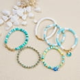 thumbnail image 2 of NICKSUN Heishi Beaded Stretch Bracelets for Women Stackable Gold Polymer Clay Beads Bracelets Friendship Boho Summer Beach Bracelet Jewelry Set, 2 of 6