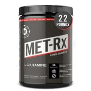 MET-Rx L-Glutamine Powder, Unflavored, 6g Glutamine, 2.2 Lb