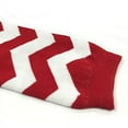 thumbnail image 2 of ALLYDREW Stripes, Polka Dots & Chevron Baby Leg Warmer & Toddler Leg Warmer for Boys & Girls, Red & White Chevron, 2 of 2