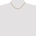 thumbnail image 3 of Auriga Fine Jewelry 10K Yellow Gold 2.5 mm Regular Rope Chain Necklace for Women 16", 3 of 6