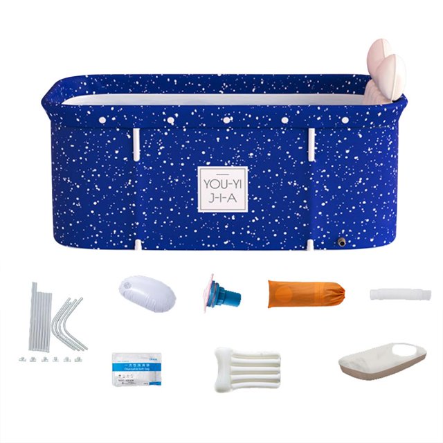 Cubo De Bañera Portátil Plegable Para Adultos Y Niños, Bañera De Spa De Belleza, Cubo De Baño Plegable Speravity CE007762-06