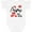 AA-White, variant on Inktastic Mimi Was Here Red Kisses Boys or Girls Baby Bodysuit