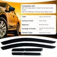thumbnail image 3 of 4Pcs Smoke Window Visor, Side Window Sun Rain Guard With Outside Mount Tape-On Type, Custom Compatible With For 2007-2014 Edge / 2007-2015 MKX, 3 of 6