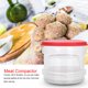thumbnail image 2 of Plástico Patty hamburguesa carne compactador prensa fabricante hamburguesa molde cocina herramienta DIY Gadget, 2 of 8