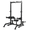 Type A, variant on FLYBIRD Squat Rack with Pull-Up Bar,Power Rack 950lbs Capacity Heavy Duty, Width Adjustable Half Rack for Home Gym,Landmine Attachment & 22 Adjustable Heights