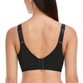 thumbnail image 4 of Women's Lace Wirefree Bra Full Figure Plus Size Lift Support Unlined Minimizer 44B, 4 of 10