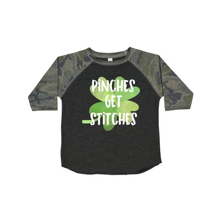 

Inktastic St. Patrick s Day Pinches Get Stitches Gift Toddler Boy or Toddler Girl T-Shirt