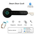 thumbnail image 3 of Lock Smart Home Door Lock Biometric fingerprint lock Electric Handle Lock Wooden door ,Easy Installation, 3 of 7