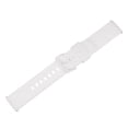 thumbnail image 3 of Correas de reloj de silicona Uxcell, correa de reloj de 22 mm con liberación rápida para hombres y mujeres, blanca, 3 of 7
