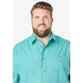 thumbnail image 6 of KingSize Men's Big & Tall Wrinkle-Resistant Short Sleeve Button Down, 6 of 6