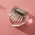 thumbnail image 1 of Thumb Piano Musical Instrument Children Gift Musical Toys 8 Tone Kalimba Acrylic Thumb Piano Mini Innovative Accessories Outdoor Leisure Instruments Children Gift, 1 of 1
