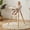 Beige, variant on FOSSA 3-in-1 Wooden High Chair for Babies and Toddlers Easy Clean Baby Feeding Chair with Sponge Cushion Beige