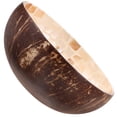 thumbnail image 4 of FRCOLOR Coconut Shell Bowl for Decor Assorted Color Natural Style MultiFunction Coconuts Bowl Lightweight, 4 of 8