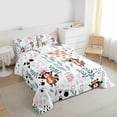thumbnail image 3 of Homewish Cartoon Raccoon 2pcs Bedding Comforter Set for Preppy Children Kids,Dreamy Princess Twin Comforter Sets,Kawaii Animal Breathable Bedding Set,Luxury Bedroom Decor,Reversible, 3 of 8
