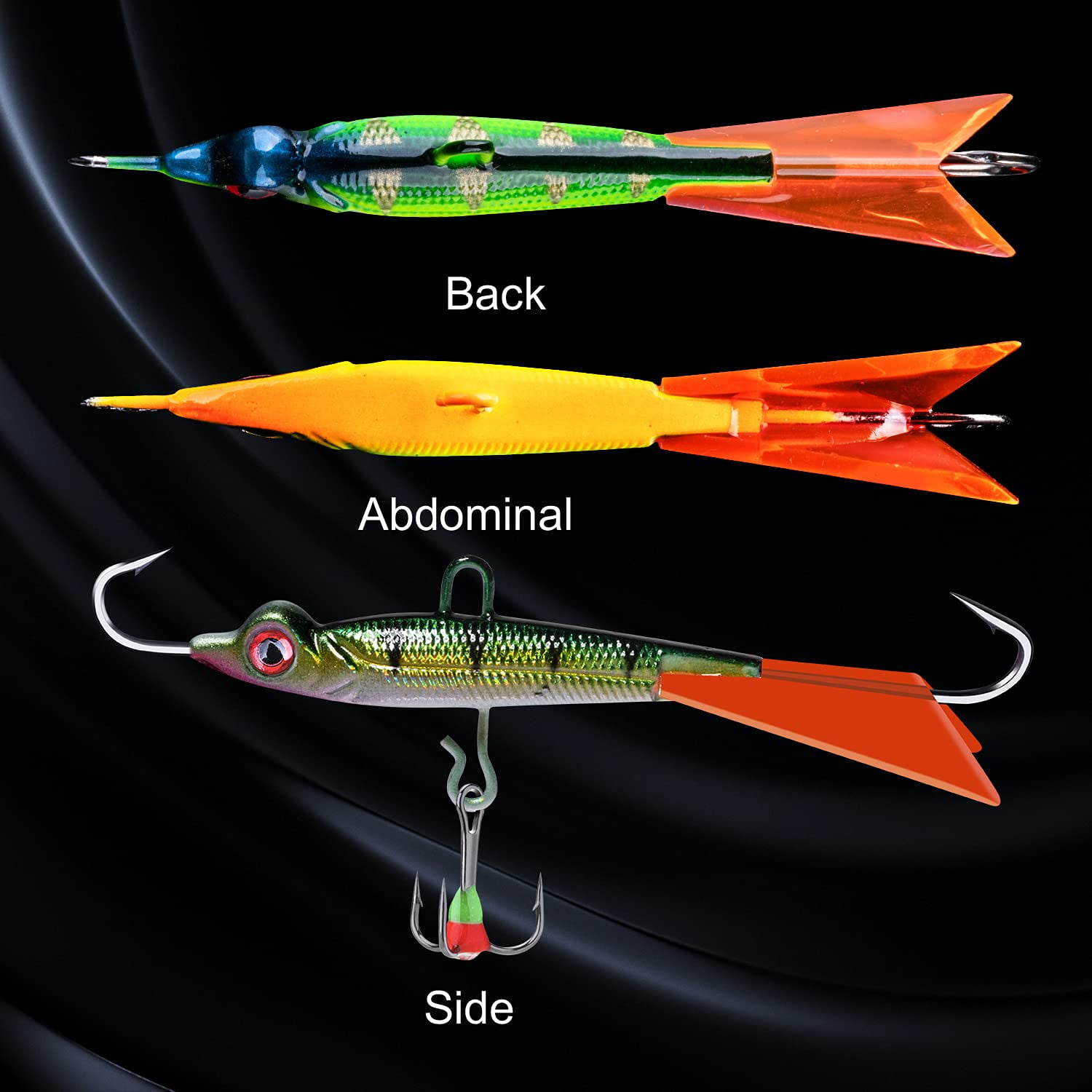 Buy Goture Micro Ice Fishing Jigs Set Ice Fishing Hooks Gear Ice