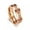 Women's, variant on 6MM Rose Gold Couple Rings Gift/Boy AAA CZ Stainless Steel Wedding Band Sz 6-12