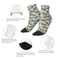 thumbnail image 5 of Rocae Dachshund Christmas Play for Premium Adult Socks,Comfortable, Breathable, and Durable Socks, Perfect for Everyday Wear, 5 of 7