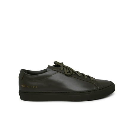 

Common Projects Uomo Green Leather Achilles Sneakers
