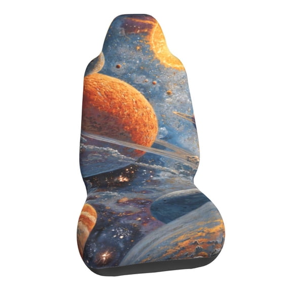 Space Galaxy Car Seat Covers Stretch Car Seat Protectors Universal Fit