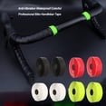 thumbnail image 3 of Greeniant 2 piezas de cinturón de manillar de bicicleta, correa de mano profesional absorbente de golpes, piezas de ciclismo impermeables antivibración, Ciclismo Negro Greeniant OD027299-01, 3 of 6