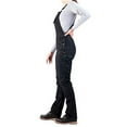 thumbnail image 2 of Dovetail Workwear Freshley, Straight Leg Fit, Womens Overall, 13 Functional Pockets, Heathered Black Denim, 2 of 4