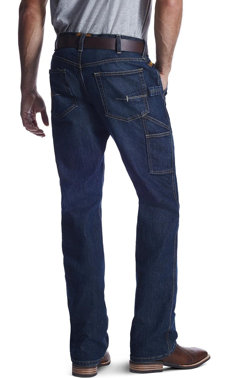 Ariat Men's Rebar M4 Low Rise Durastretch Workhorse Boot Cut Jean