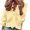 Beige, variant on WREESH Womens Fashion Blouses Business Casual Tops Ruffle V Neck Solid Color Pullover Regular Fit Long Sleeve Tops Casual Full Tops Loose Plus Size Clothing Beige