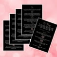 thumbnail image 4 of IV Therapy Aftercare Instruction Card  30 Pack  4x6" inch Postcard  Therapy Supplies  Hydration Therapy  Drip Therapy  Black and Rosey Pink Design, 4 of 7