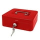 thumbnail image 1 of Caja Fuerte De Seguridad Para Dinero VIMI Con Llaves Charola Removible Rojo, 1 of 8