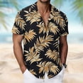 thumbnail image 2 of Awdenio Shirts for Men Hawaiian Shirt Short Sleeve Summer Beach Tropical Button Down Shirt, 2 of 8