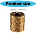 thumbnail image 5 of Weflink Engraved Bead DIY Craft Accessories Jewelry Making Braiding Supplies, 5 of 10