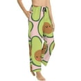 thumbnail image 2 of Daiia Cute Avocado Women's Sleep Pant with Pockets and Drawstring,Pajama Pants-Small, 2 of 9