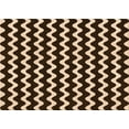 thumbnail image 1 of Ahgly Company Machine Washable Indoor Rectangle Transitional Black Brown Area Rugs, 7' x 9', 1 of 7